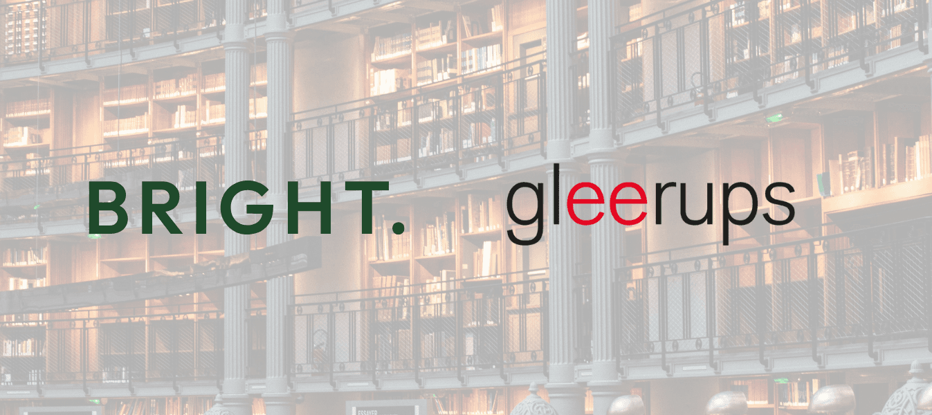 Gleerups and Bright enter into a partnership