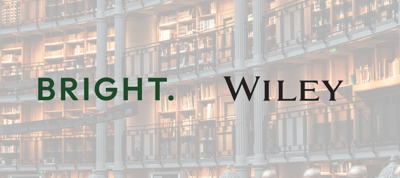 Bright samarbetar med Wiley