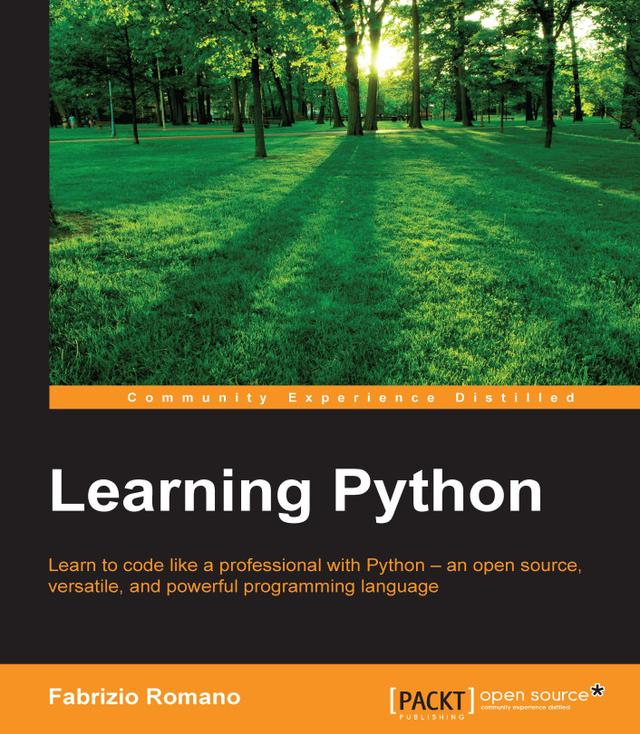 Learning Python by Fabrizio Romano