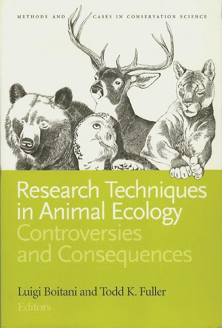 Research Techniques in Animal Ecology by Luigi Boitani, Todd Fuller