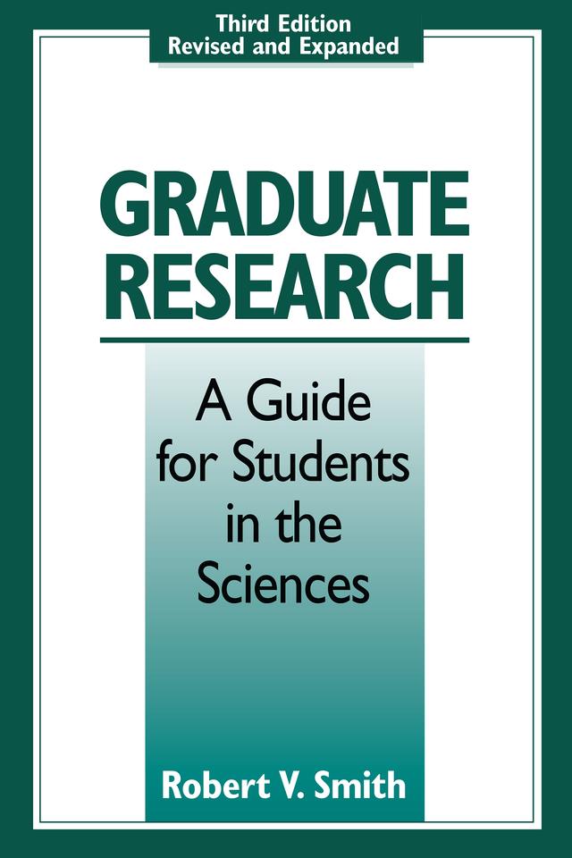 Graduate Research by Robert V. Smith