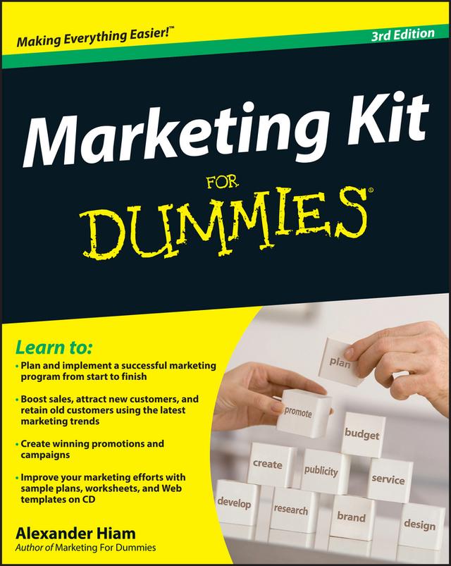 Marketing Kit for Dummies by Alexander Hiam