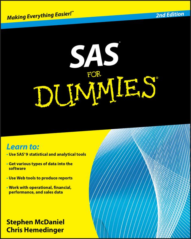 SAS For Dummies by Chris Hemedinger, Stephen McDaniel