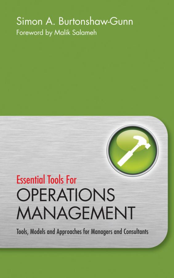 Essential Tools for Operations Management by Malik Salameh, Simon Burtonshaw-Gunn