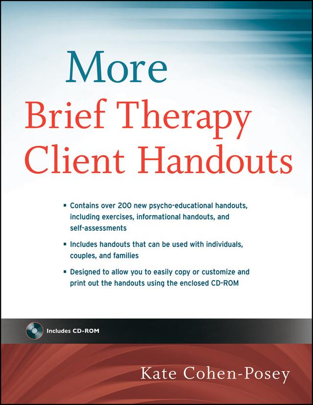 More Brief Therapy Client Handouts by Kate Cohen-Posey