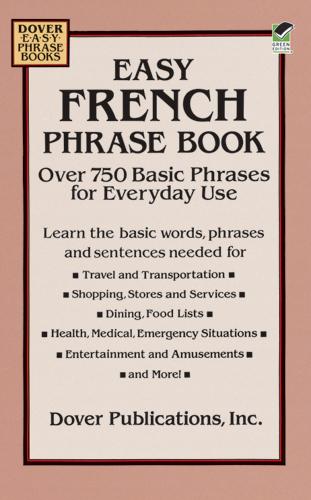 Easy French Phrase Book by Dover