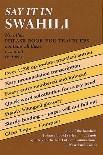 Say It in Swahili by Dover