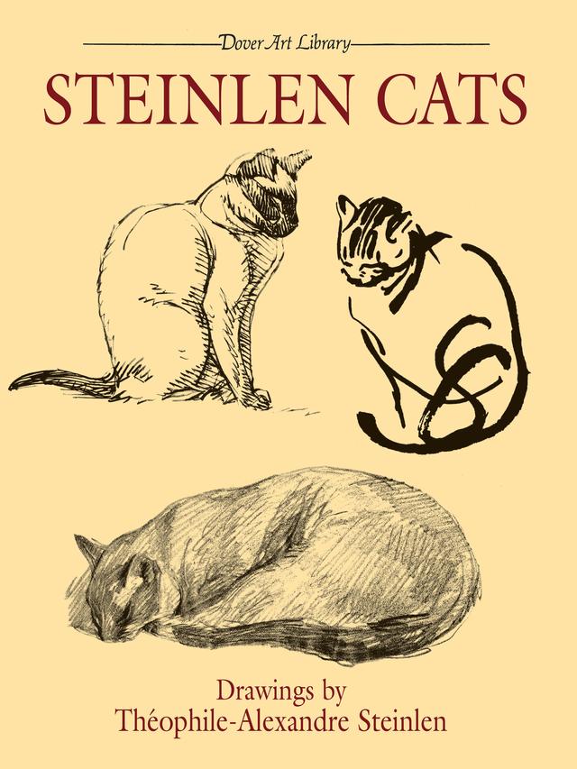 Steinlen Cats by Théophile-Alexandre Steinlen