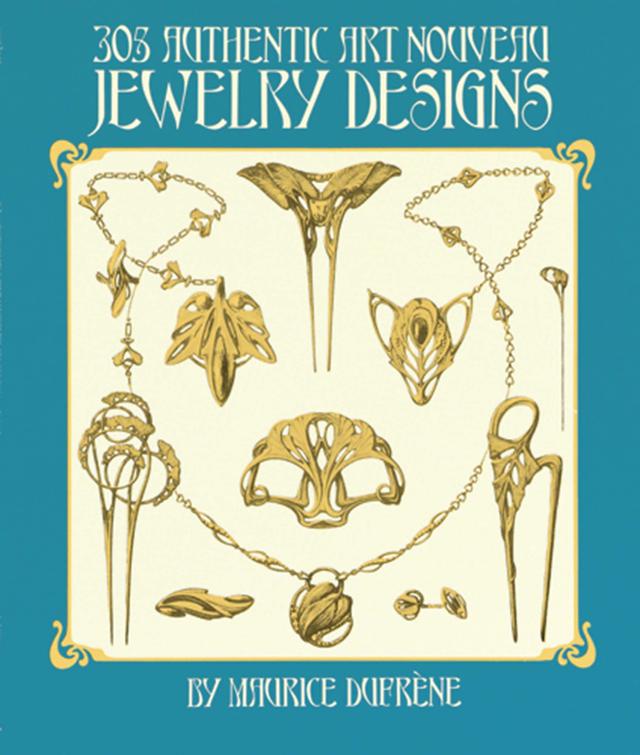 305 Authentic Art Nouveau Jewelry Designs by Maurice Dufrène