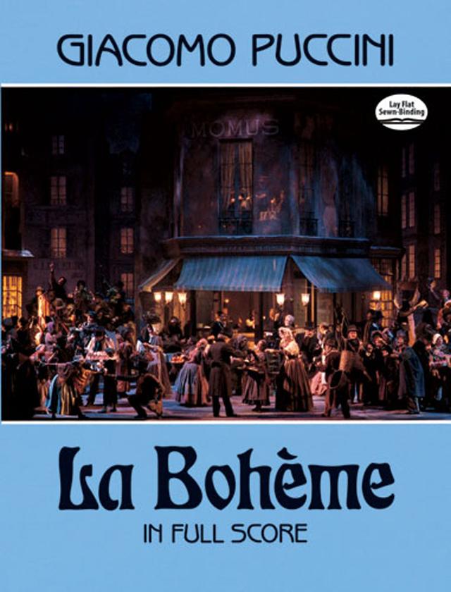La Bohème in Full Score by Giacomo Puccini