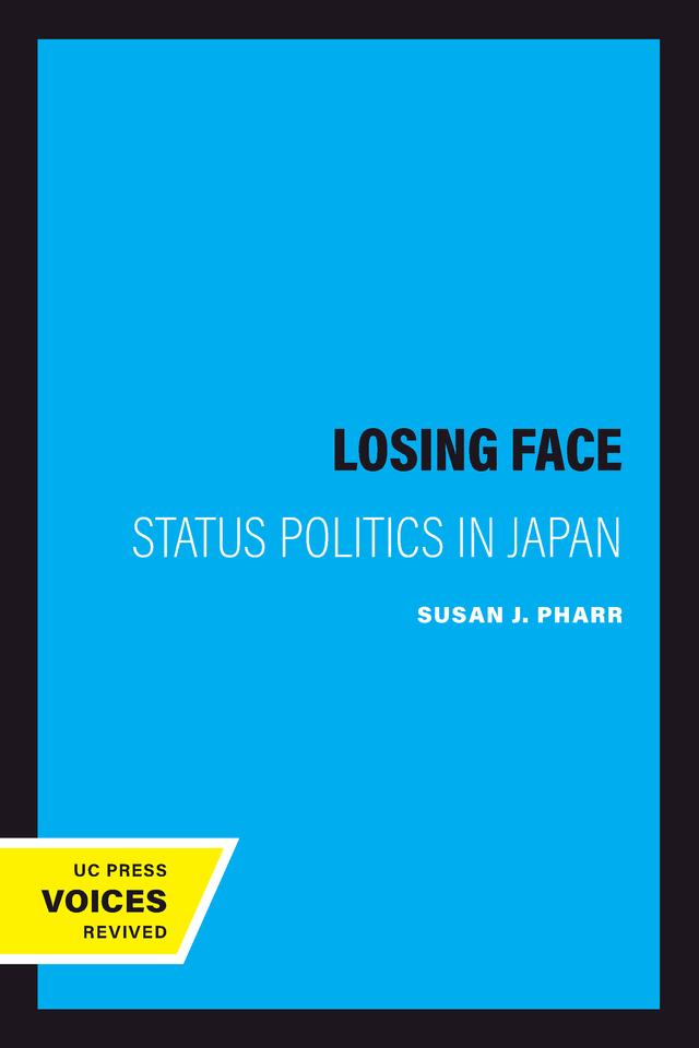 Losing Face by Susan J. Pharr