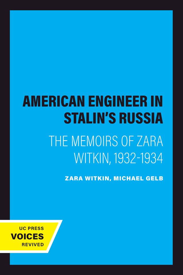 An American Engineer in Stalin's Russia by Zara Witkin