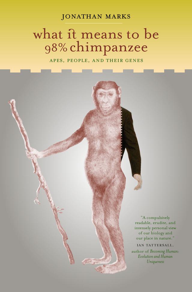 What It Means to Be 98% Chimpanzee by Jonathan Marks