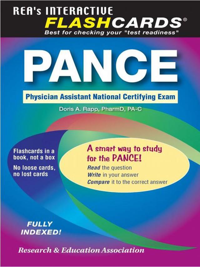 PANCE (Physician Assistant Nat. Cert Exam) Flashcard Book by Doris Rapp