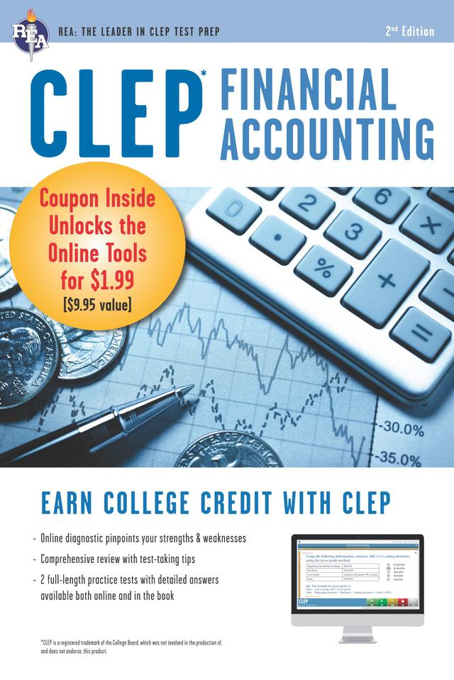 CLEP® Financial Accounting Book + Online by Donald Balla