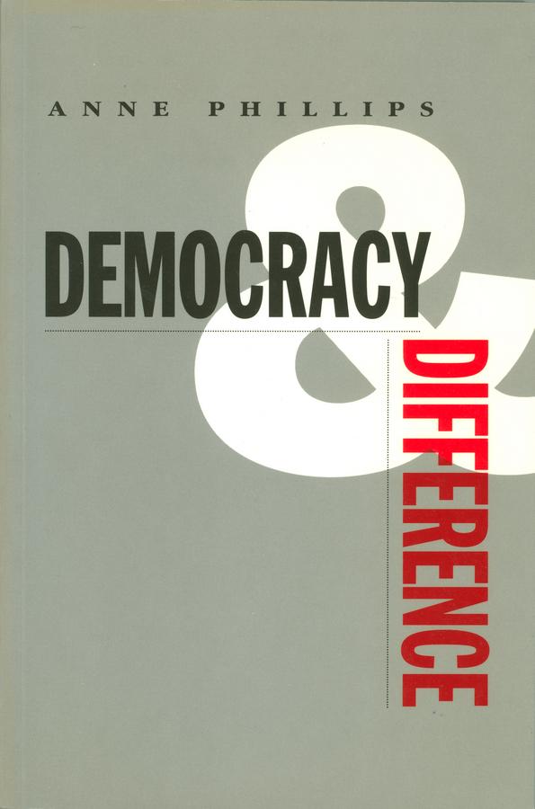 Democracy and Difference by Anne Phillips