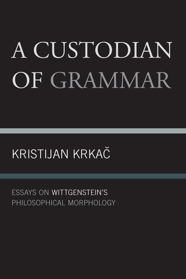 A Custodian of Grammar by Kristijan Krkac