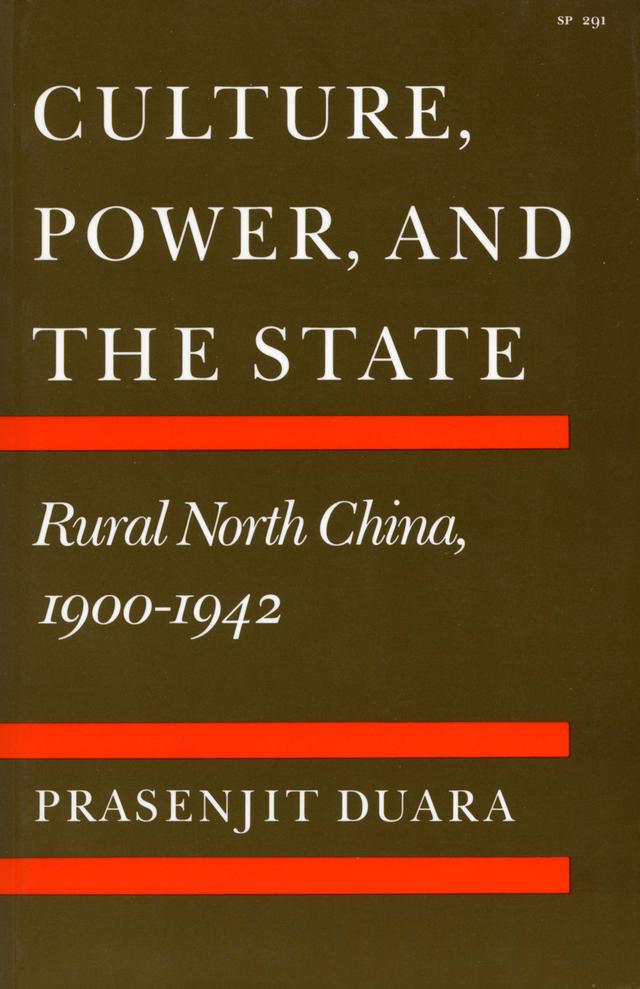 Culture, Power, and the State by Prasenjit Duara