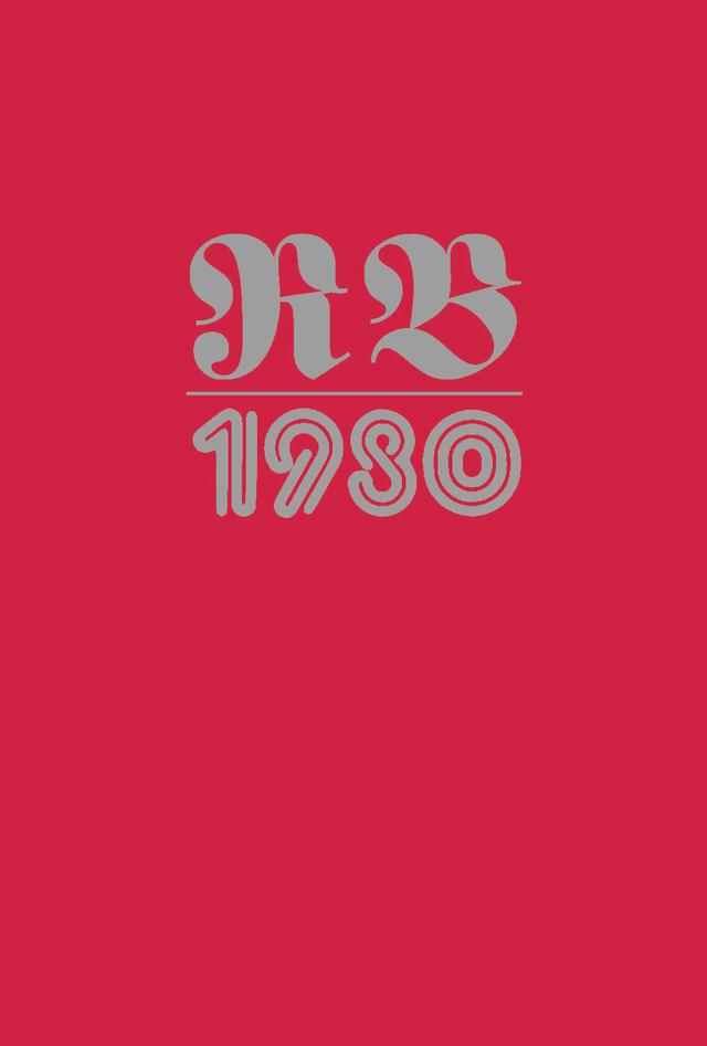 RB 1980: The Rule of St. Benedict by Timothy Fry