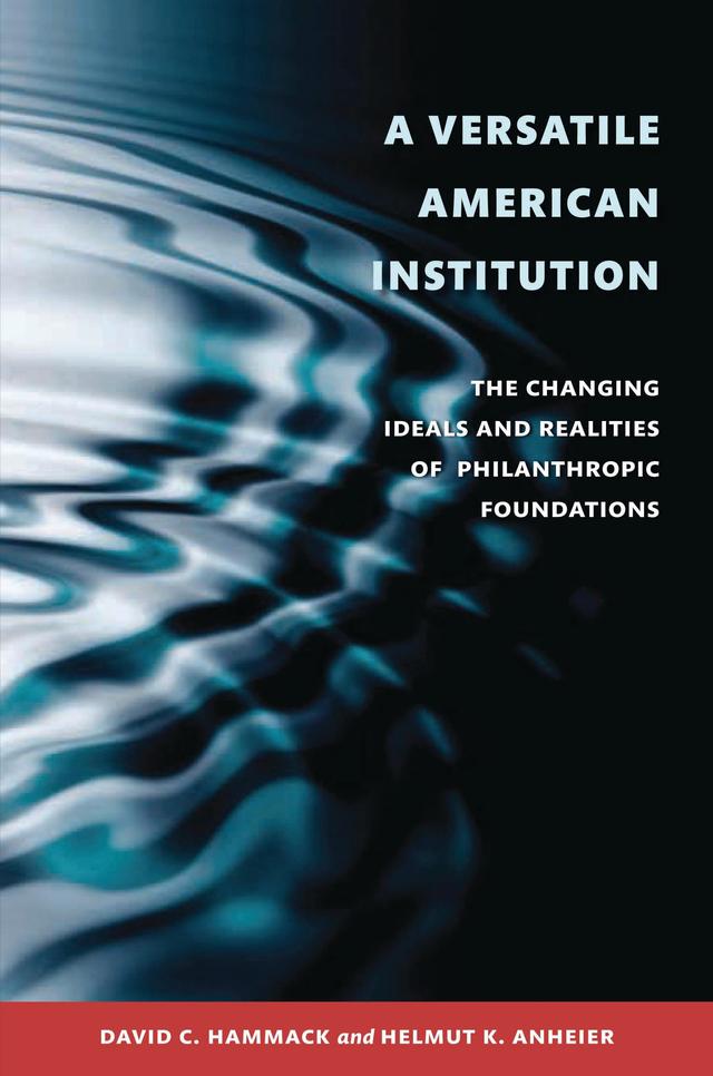 A Versatile American Institution by David C. Hammack, Helmut K. Anheier