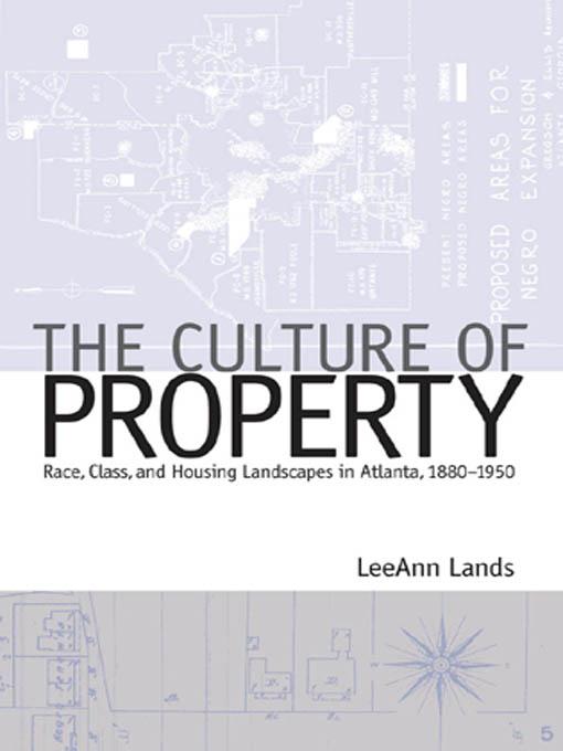 The Culture of Property by LeeAnn B. Lands