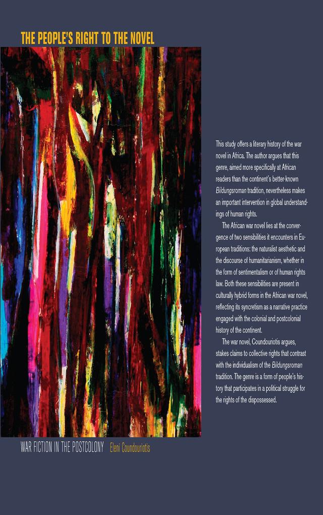 The People's Right to the Novel by Eleni Coundouriotis