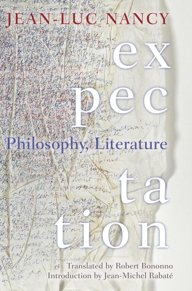 Expectation by Jean-Luc Nancy, Jean-Michel Rabaté, Robert Bononno