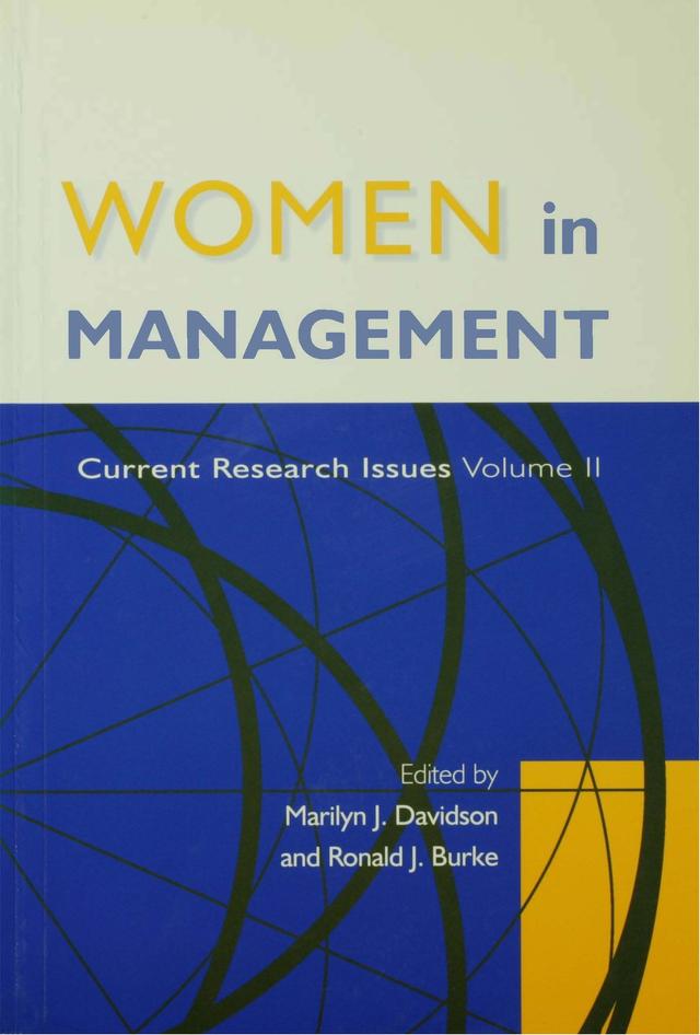 Women in Management by Marilyn J Davidson