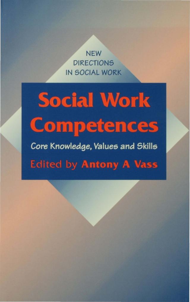 Social Work Competences by Antony A Vass