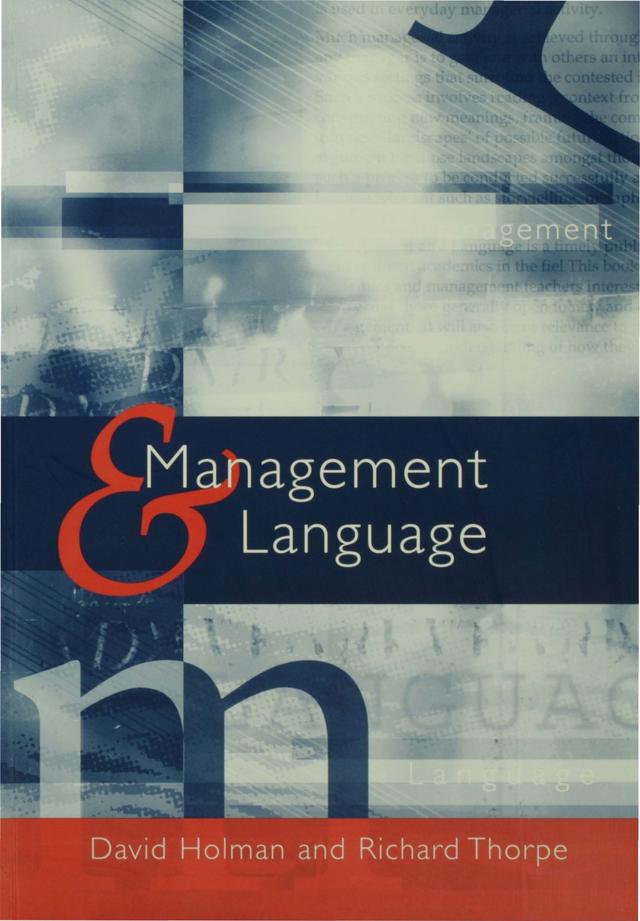 Management and Language by David Holman
