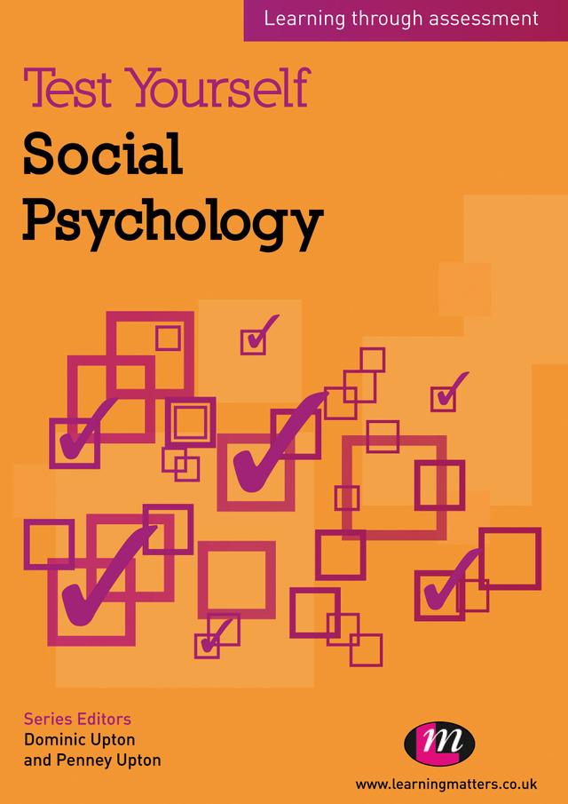 Test Yourself: Social Psychology by Penney Upton