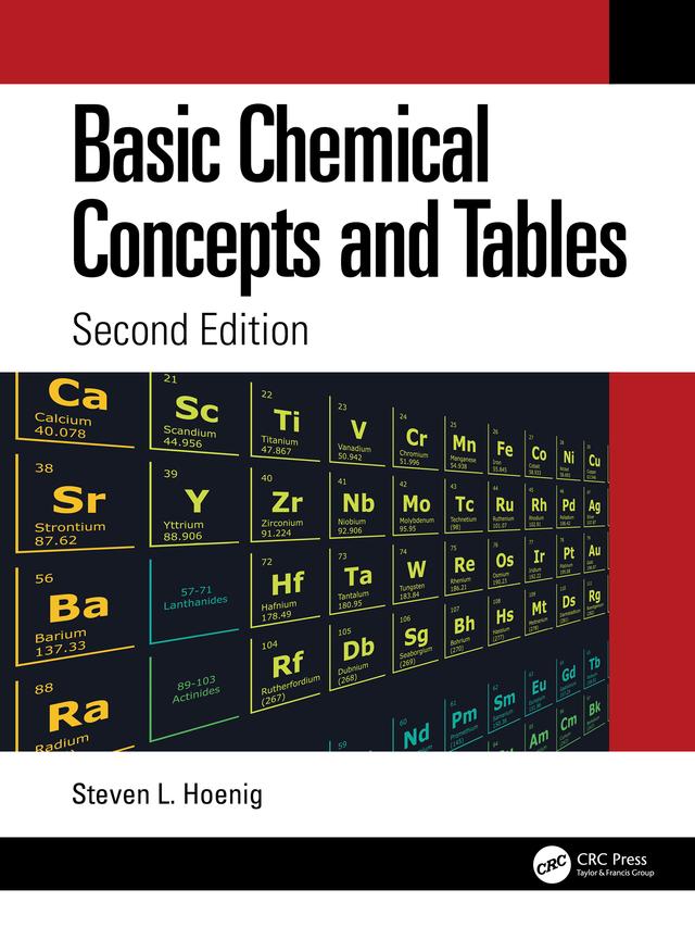 Basic Chemical Concepts and Tables by Steven L. Hoenig