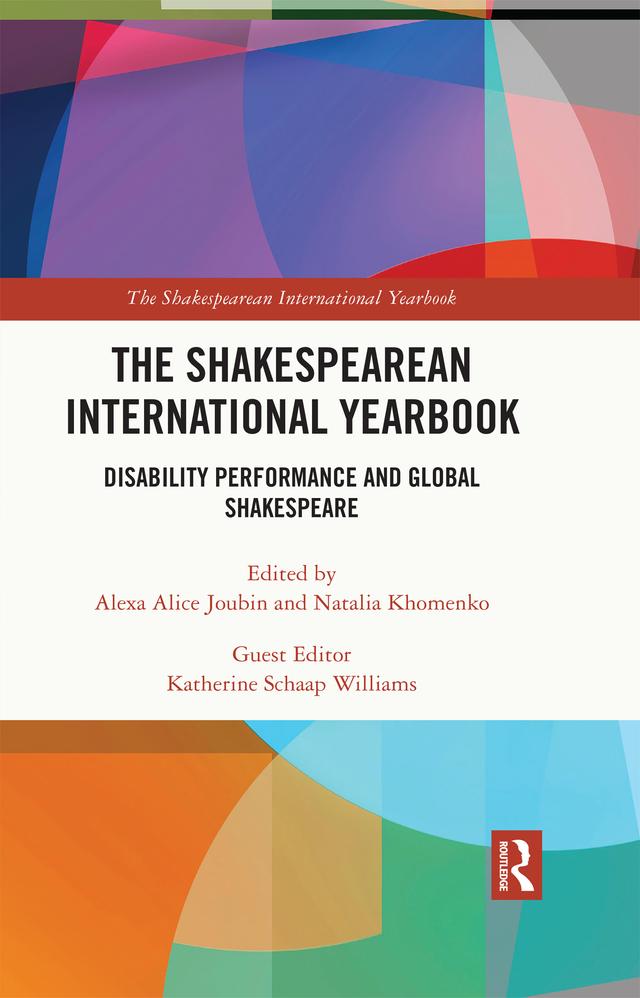 The Shakespearean International Yearbook by Alexa Alice Joubin, Katherine Schaap Williams, Natalia Khomenko