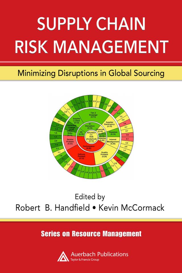 Supply Chain Risk Management by Kevin P. McCormack, Robert Handfield