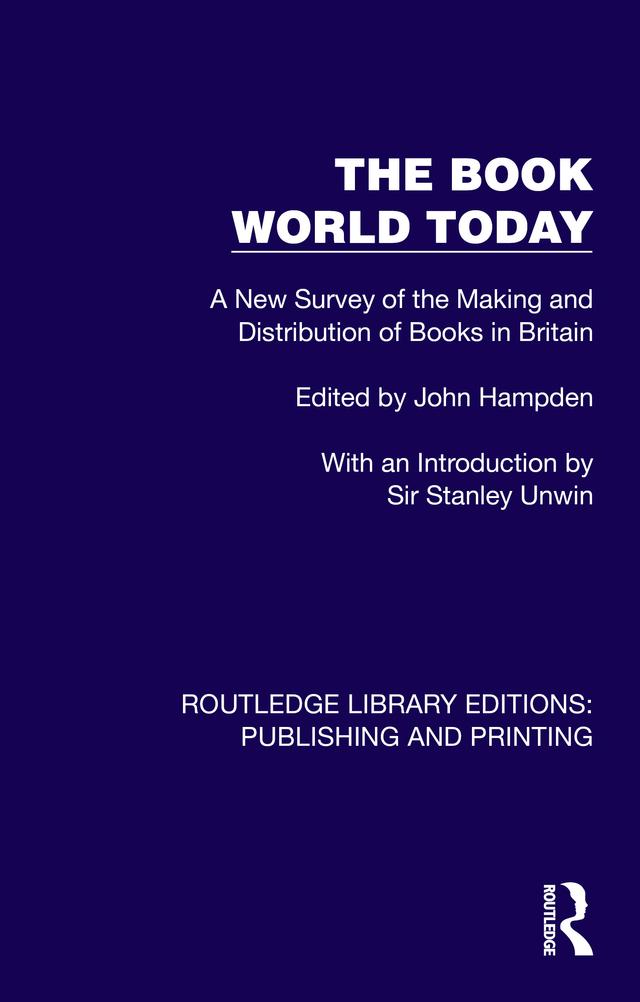 The Book World Today by John Hampden