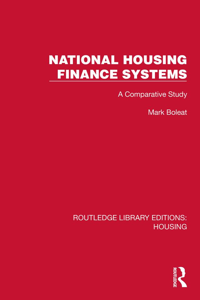 National Housing Finance Systems by Mark Boleat