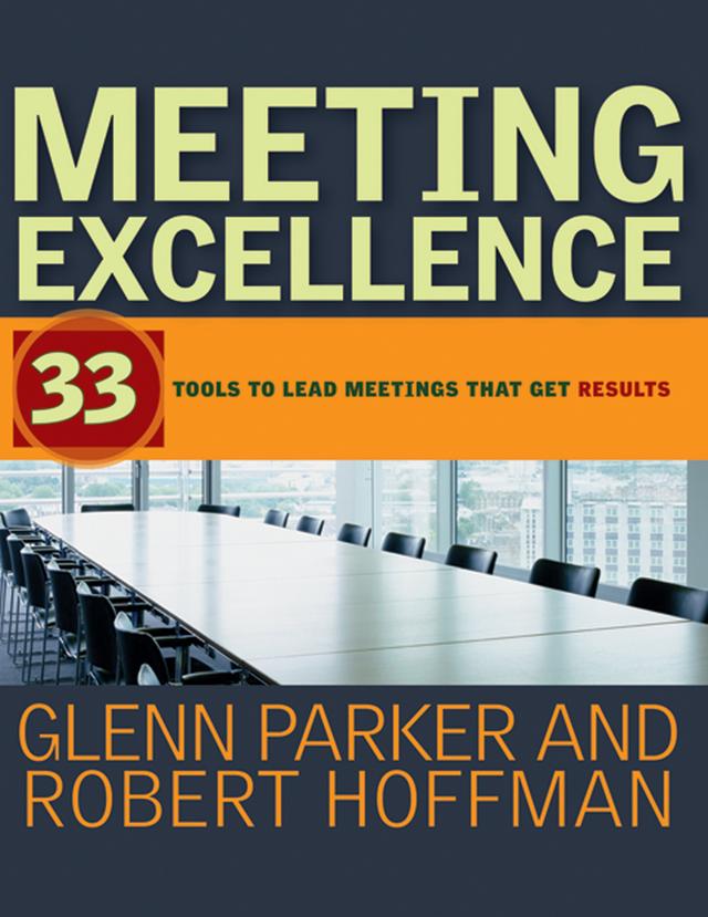 Meeting Excellence by Glenn M. Parker, Robert Hoffman