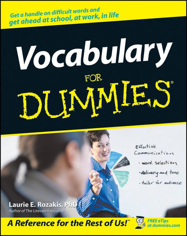 Vocabulary For Dummies by Laurie E. Rozakis