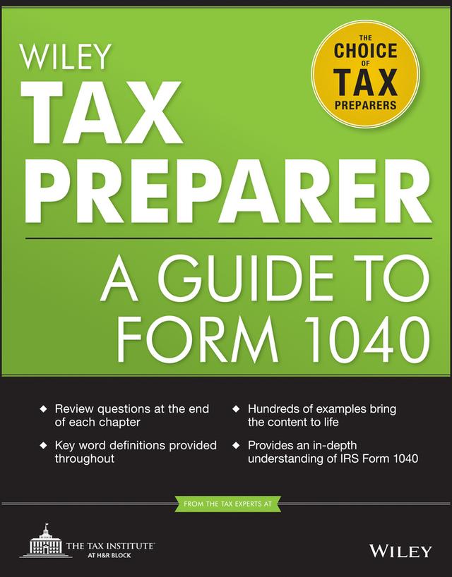 Wiley Tax Preparer by The Tax Institute at H&R Block