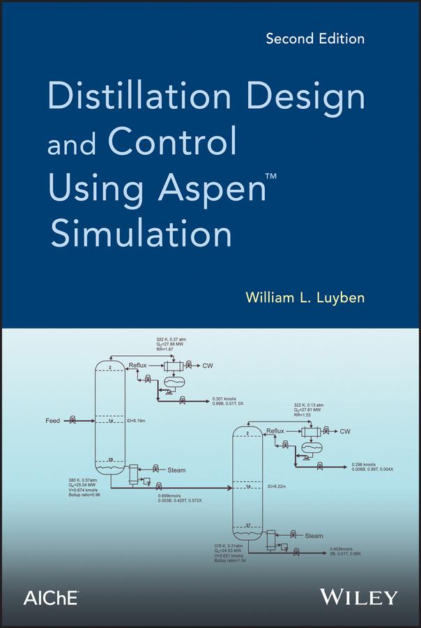 Distillation Design and Control Using Aspen Simulation by William L. Luyben