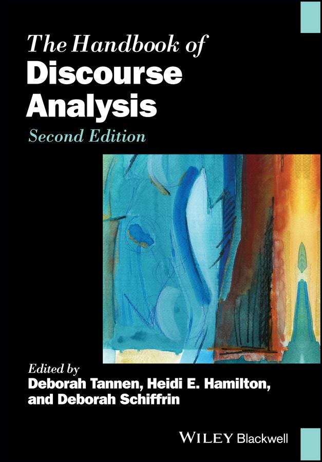 The Handbook of Discourse Analysis by Deborah Schiffrin, Deborah Tannen, Heidi E. Hamilton