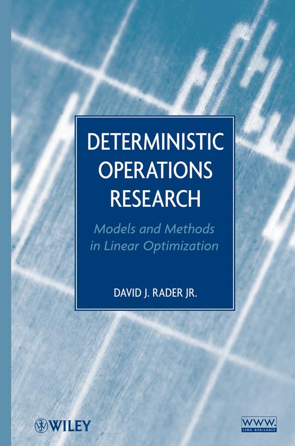 Deterministic Operations Research by David J. Rader