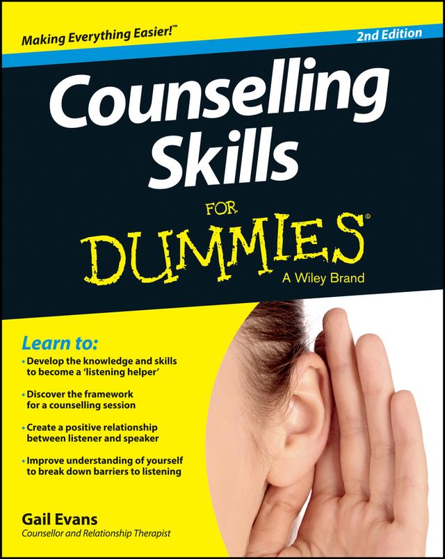 Counselling Skills For Dummies by Gail Evans