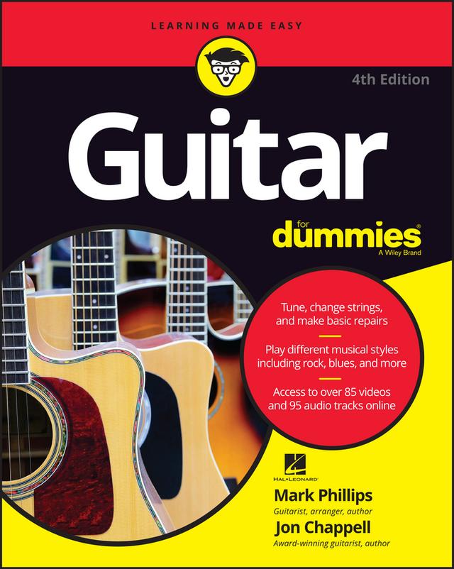 Guitar For Dummies by Hal Leonard Corporation, Jon Chappell, Mark Phillips