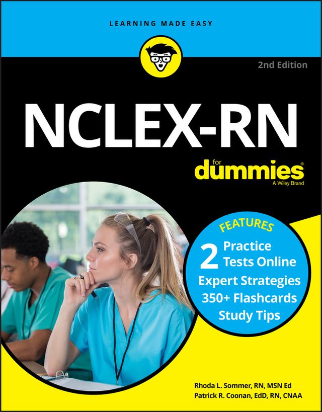 NCLEX-RN For Dummies with Online Practice Tests by Patrick R. Coonan, Rhoda L. Sommer