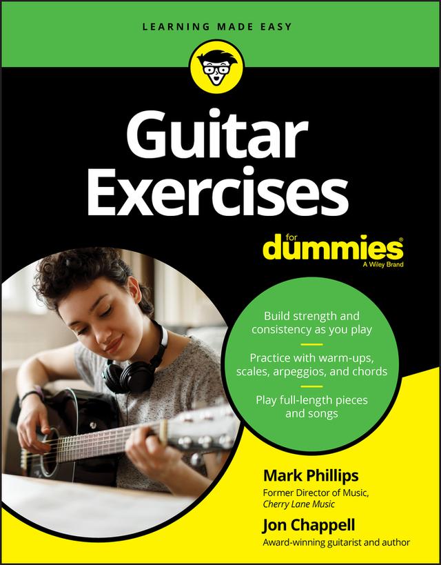 Guitar Exercises For Dummies by Jon Chappell, Mark Phillips