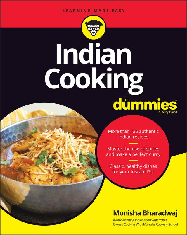 Indian Cooking For Dummies by Monisha Bharadwaj