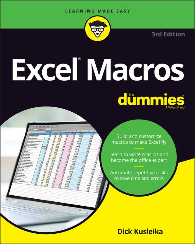 Excel Macros For Dummies by Dick Kusleika