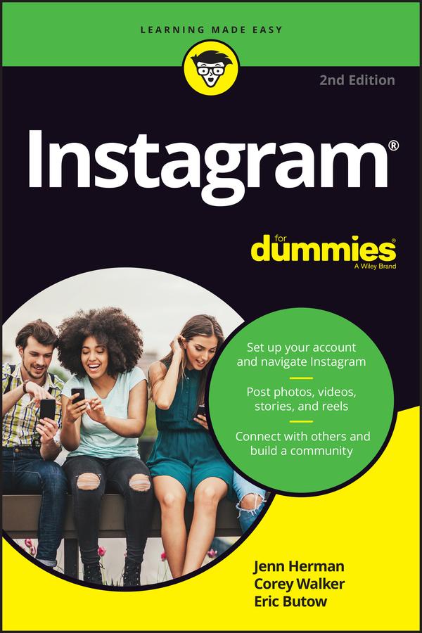 Instagram For Dummies by Corey Walker, Eric Butow, Jenn Herman