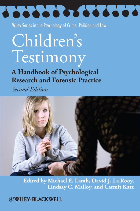 Children's Testimony by Carmit Katz, David J. La Rooy, Lindsay C. Malloy, Michael E. Lamb